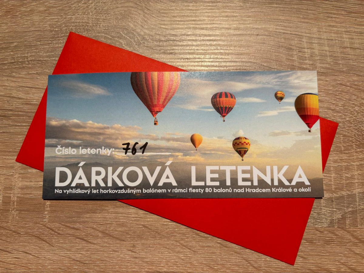 Charitativní let horkovzdušným balónem - 80 balónů - Fiesta - Hradec Králové - 6.9. 2025 - 16 hodin fotka